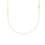 Corrente Veneziana Banhada a ouro 45cm - comprar online