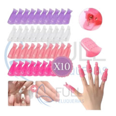 Broches Removedor Capuchón Uñas Esculpidas Gel Semipermante - comprar online