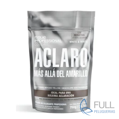 Polvo Decolorante Issue White & White x 700 g
