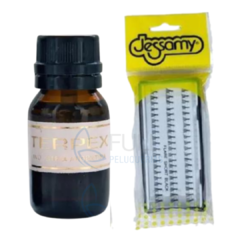 Kit Pegamento Terpex + Pestañas Jessamy