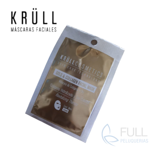 Krull Máscara Facial - Gold & Collagen - 15 Ml.