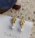 Aretes Arena Dorada - comprar online
