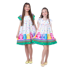 Vestido Gatinhos - Poppy Kids Moda Infantil Ltda