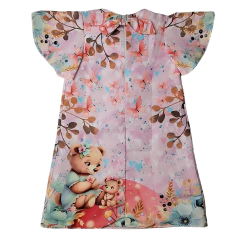 Vestido Ursinha Love na internet