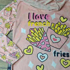 Vestido French Fries - Poppy Kids Moda Infantil