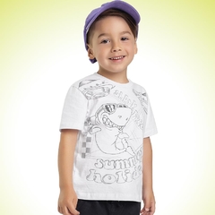 T-Shirt Shark Friend - Poppy Kids Moda Infantil
