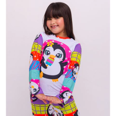 Pijama Pinguim Colorê