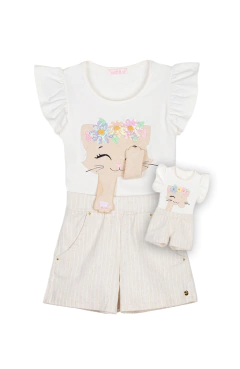 Conjunto Little Cat Marthiê