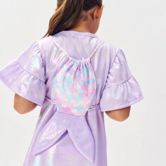 Vestido Holográfico Lilás Cinti na internet