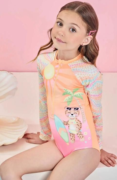 Maiô Flora Infanti - comprar online