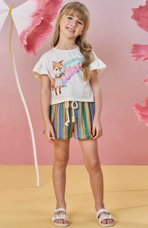 Conjunto Raposinha Infanti - comprar online