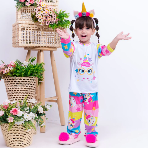 Pijama Unicórnio