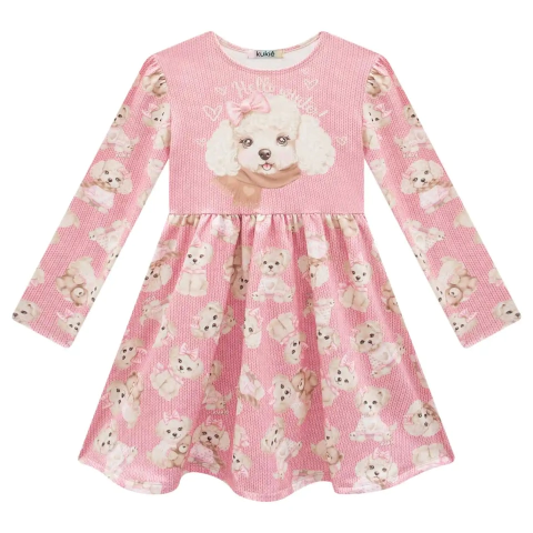 Vestido Little Dog Kukiê