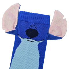 Meia Stitch 3D - Poppy Kids Moda Infantil