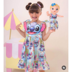 Vestido Stitch 3D