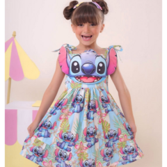 Vestido Stitch 3D