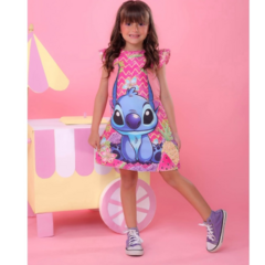 Vestido Stitch Tropical na internet