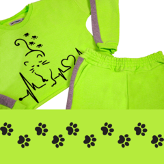 Conjunto Cat Neon - comprar online