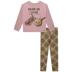 Conjunto Bear in Love Kukiê na internet
