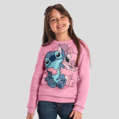 Moletom Stitch Rosa