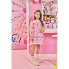 Vestido Fashion Bear Cinti - Poppy Kids Moda Infantil