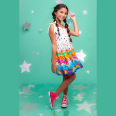 Vestido Sonho Lúdico - Poppy Kids Moda Infantil