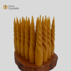 Velas torcidas 24 un. - comprar online