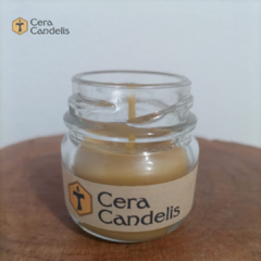 Vela decorativa no pote de vidro 1 un. - comprar online