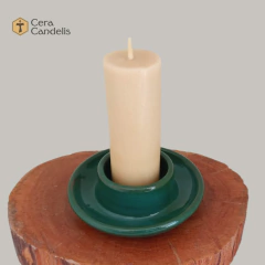 Castiçal de cerâmica verde Nº 2 - comprar online