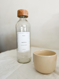 Botella tapa de madera - comprar online