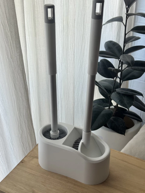 Set de cepillo de baño doble