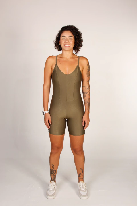 Macaquinho Glow Oliva