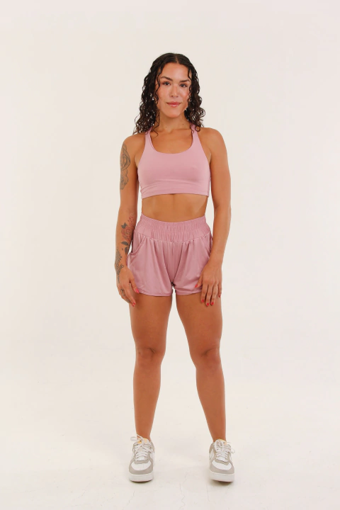 Short Comfy Rosa Pastel