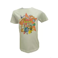 Remera manga corta estampa Pokemon