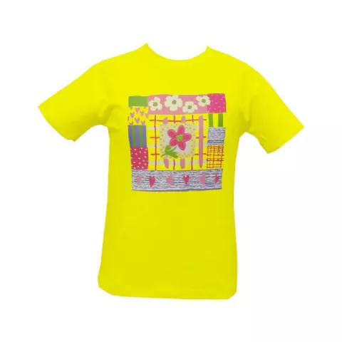 Remera manga corta estampa patch