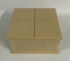 CAIXA OCA COM TAMPA RISCADA LU1640