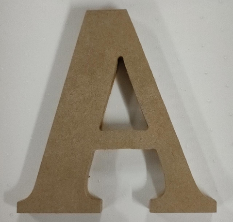 LETRA A MDF JL1366