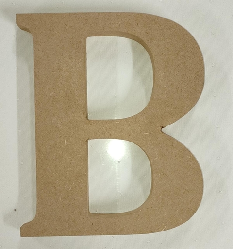 LETRA B MDF JL13660