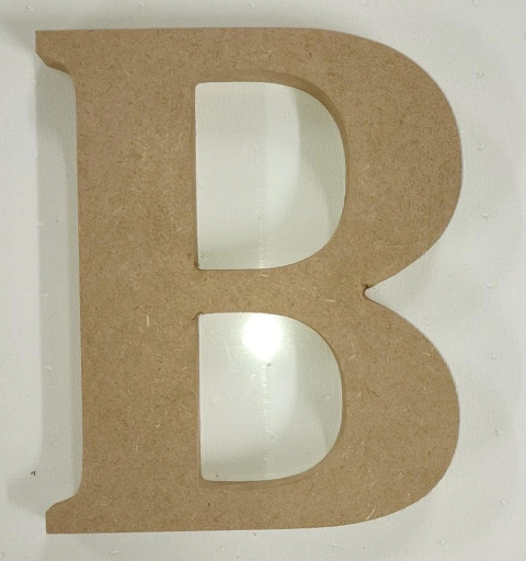 LETRA B MDF JL13660