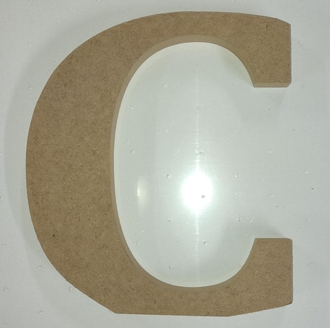 LETRA C MDF JL13661