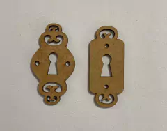 APLIQUE FECHADURA 2 UNIDADES MDF APL55