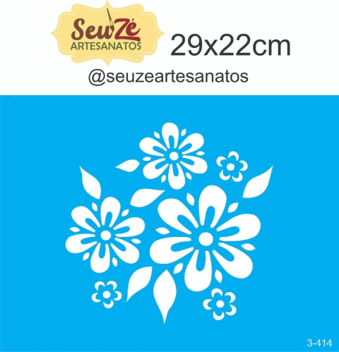 STENCIL SEU ZE 3-414