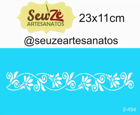 STENCIL SEU ZÉ 2-454