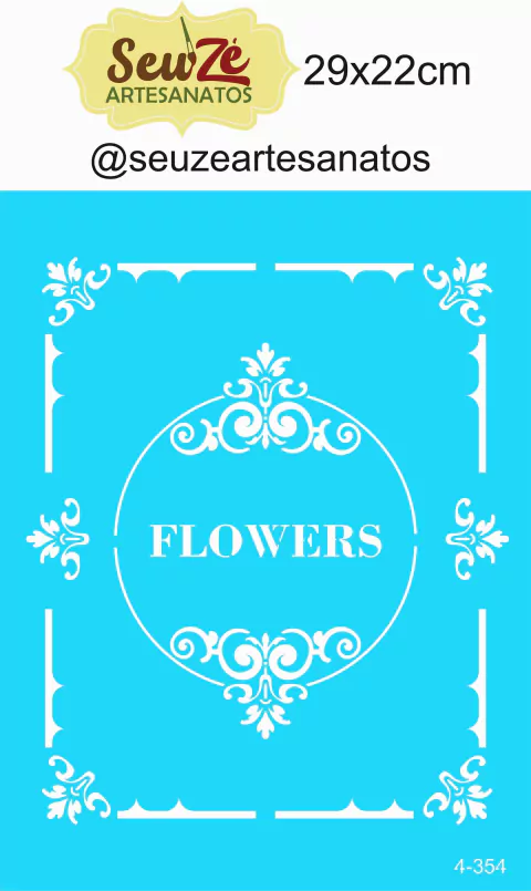 STENCIL SEU ZE 4-354