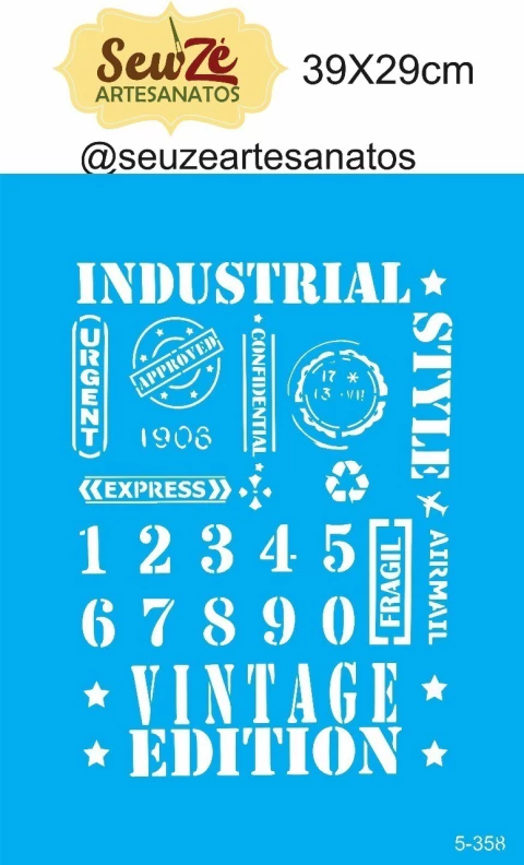 STENCIL SEU ZE 5-358