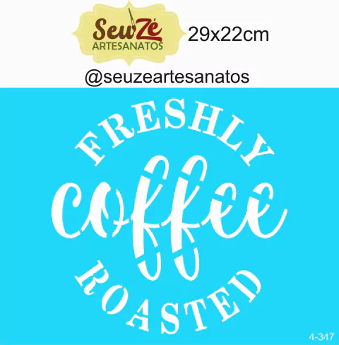 STENCIL SEU ZE 4-347