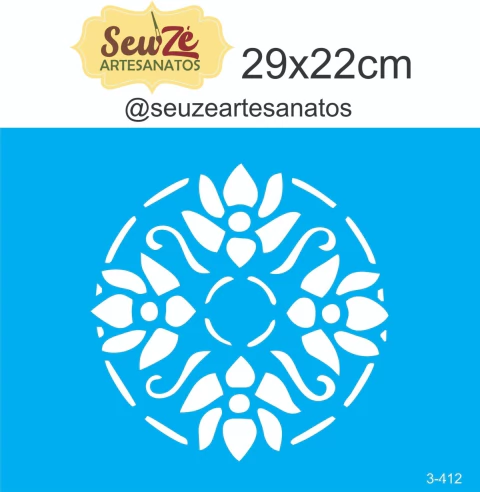 STENCIL SEU ZE 3-412