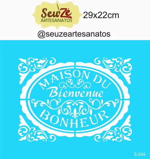 STENCIL SEU ZE 5-289