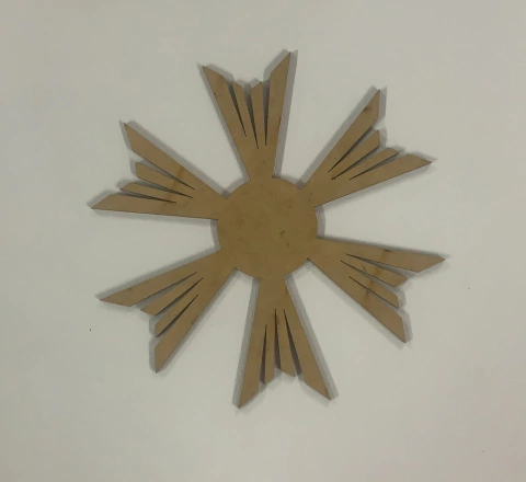 APLIQUE RESPLENDOR MDF OA43