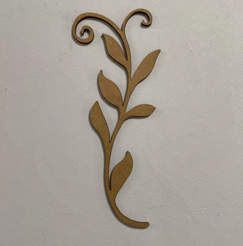 APLIQUE FLOR 1 UNIDADE MDF OA466